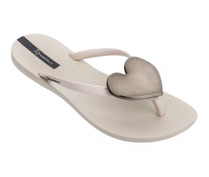 Beige / Black Ipanema Wave Heart | 8719SDKAP