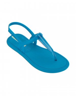 Blue / Blue Ipanema Glossy Sandal | 1659QXGVH