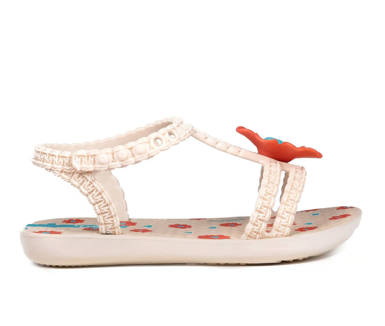 Beige / Beige / Red Ipanema Daisy | 9347TCORG