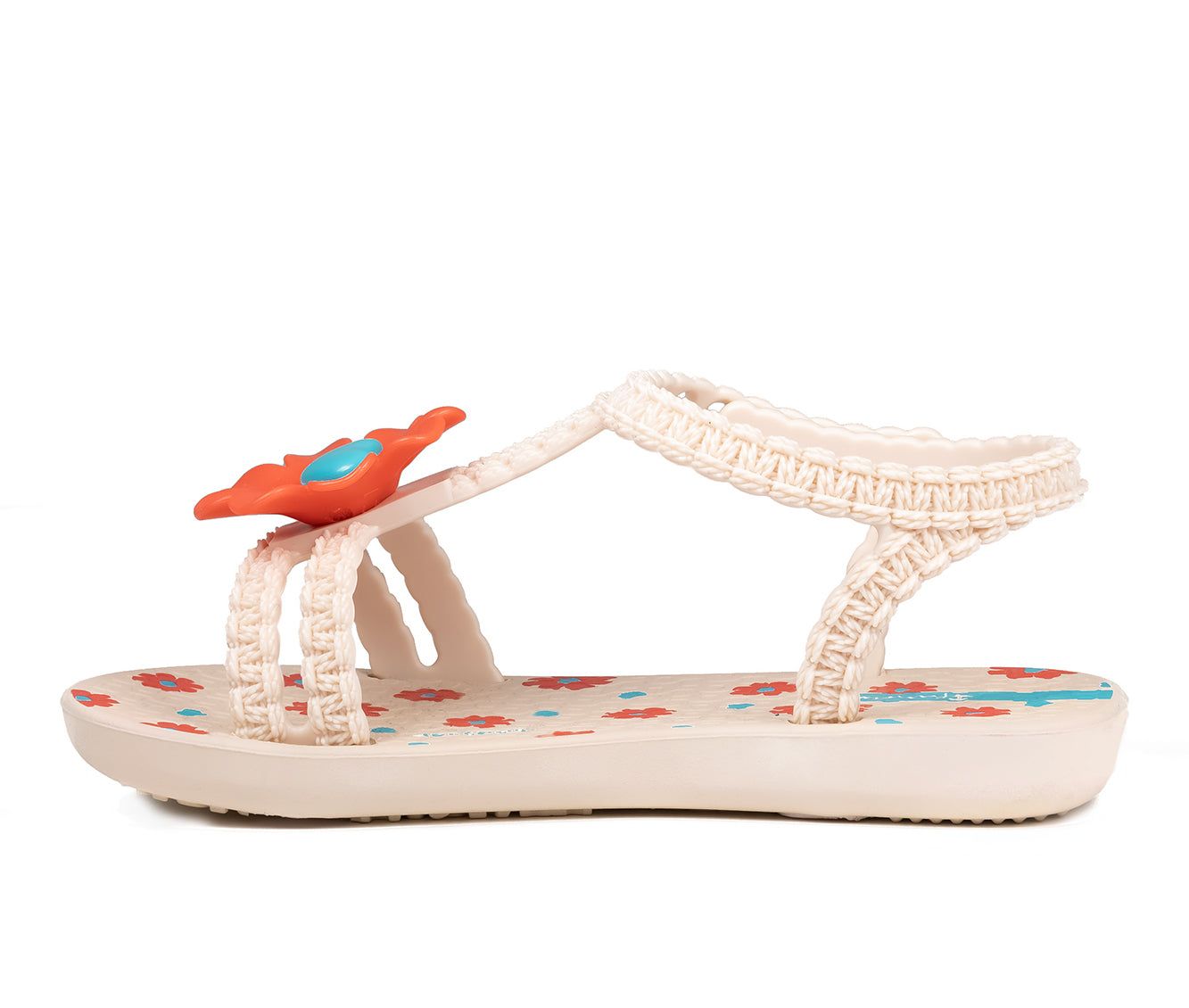 Beige / Beige / Red Ipanema Daisy | 9347TCORG