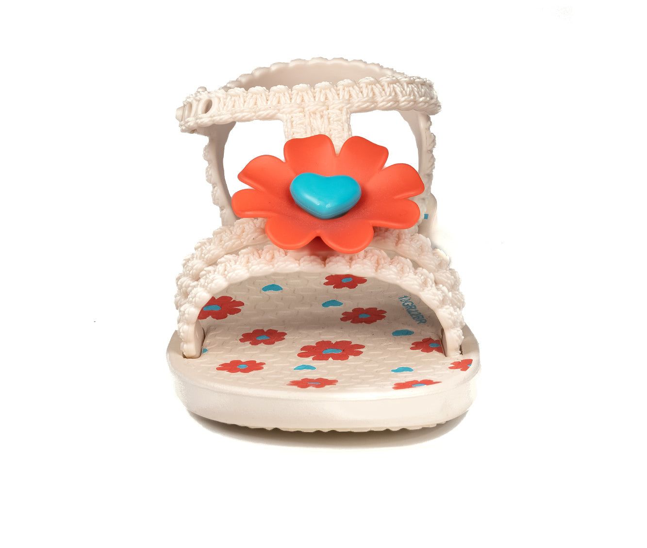 Beige / Beige / Red Ipanema Daisy | 9347TCORG