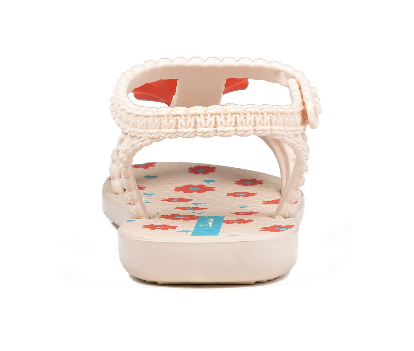 Beige / Beige / Red Ipanema Daisy | 9347TCORG