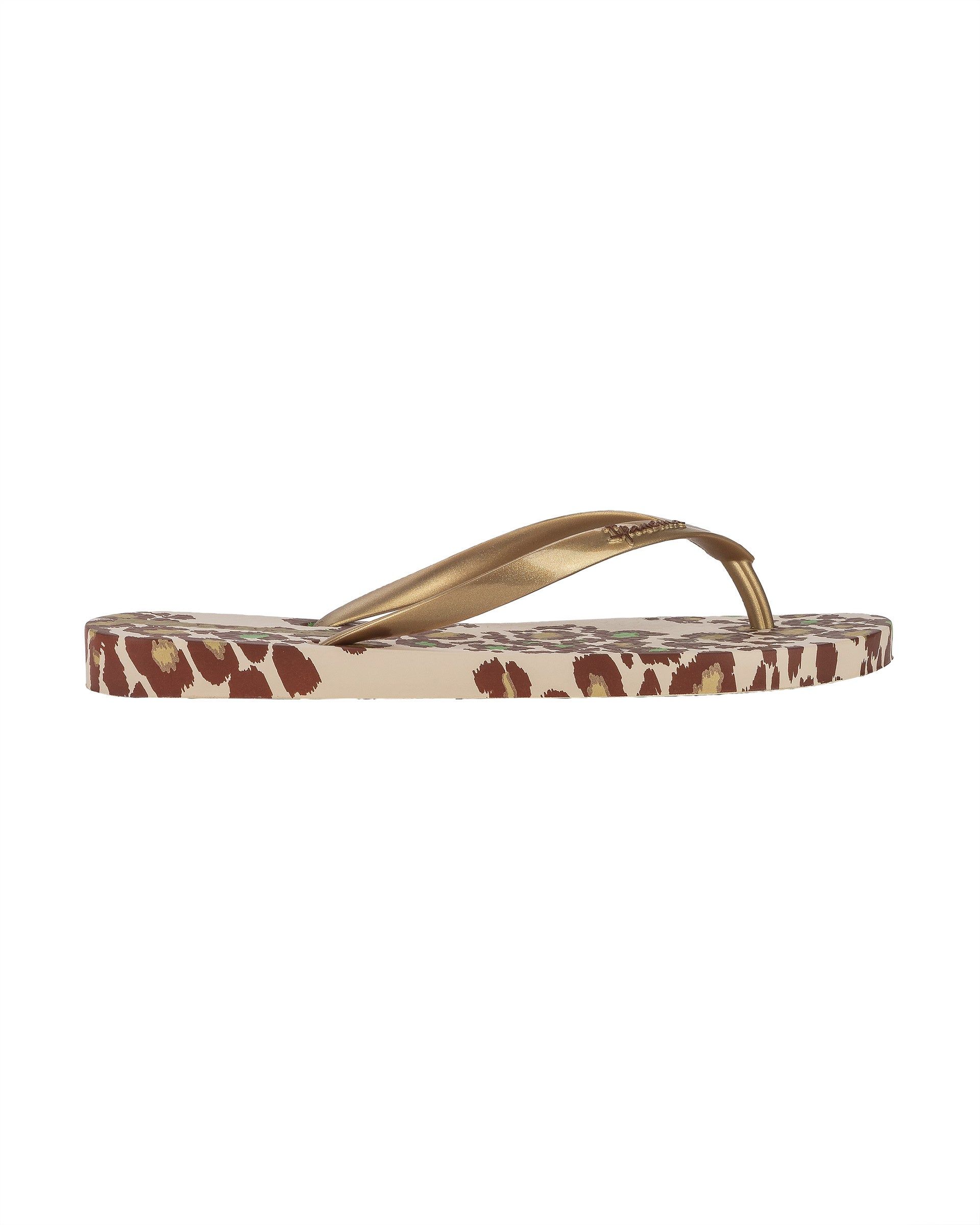 Beige / Gold Ipanema Animal Print | 0659ASWMP