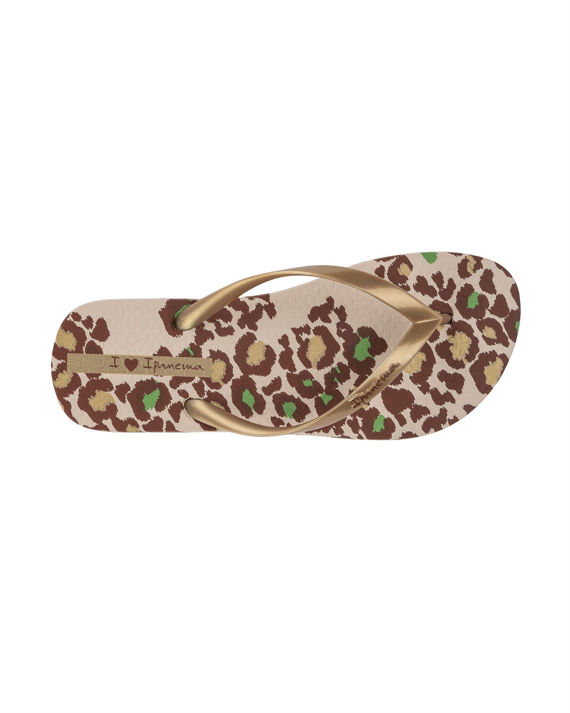 Beige / Gold Ipanema Animal Print | 0659ASWMP