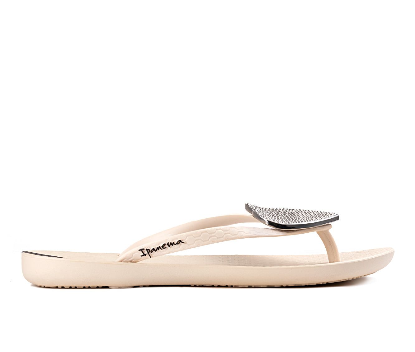 Beige / Silver Ipanema Wave Heart | 0943MKWXL