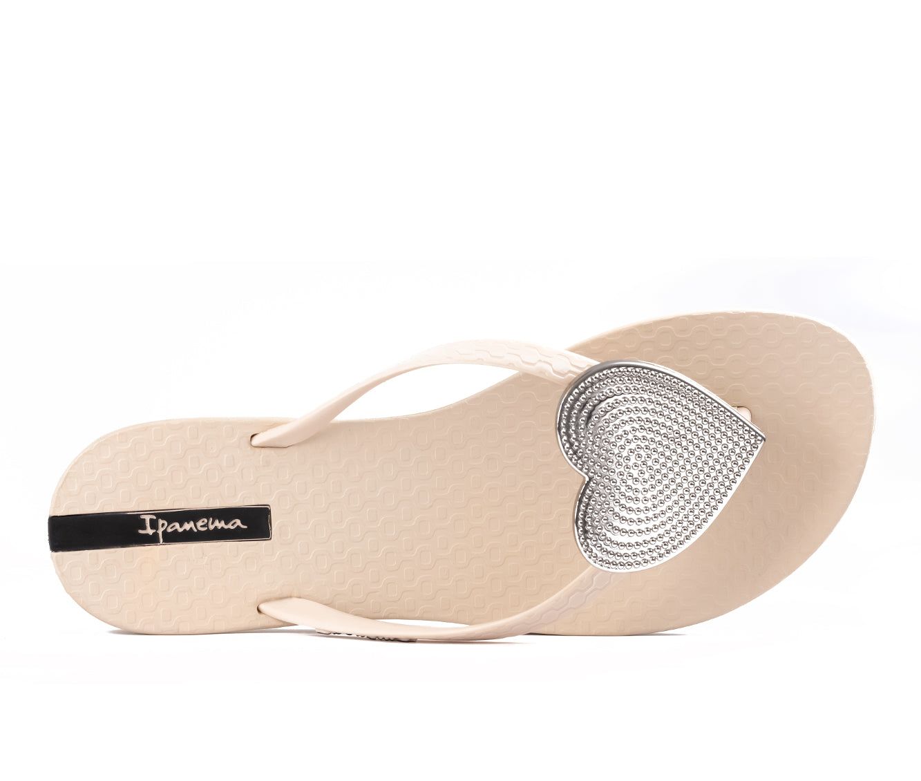 Beige / Silver Ipanema Wave Heart | 0943MKWXL