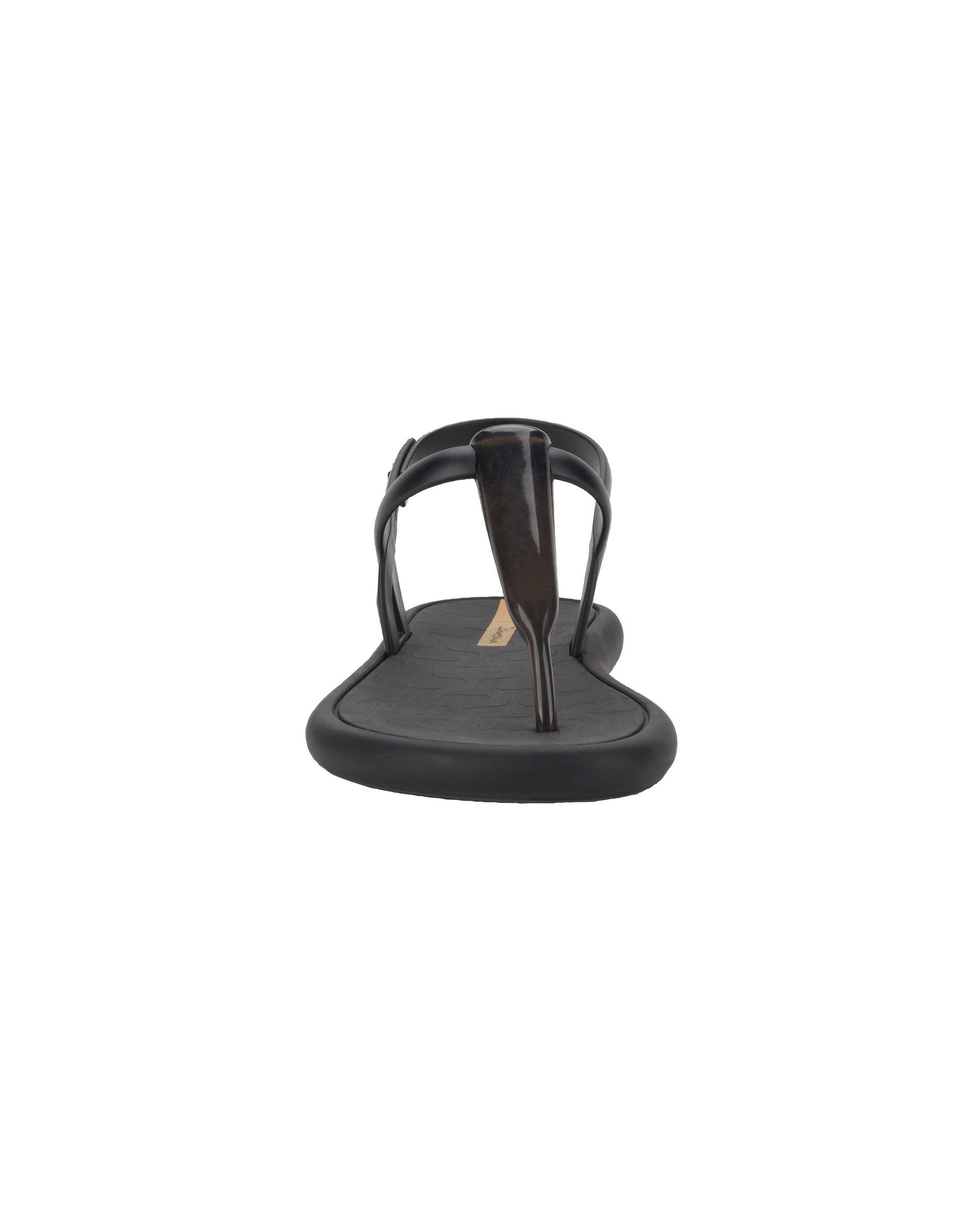 Black / Black Ipanema Glossy Sandal | 4156DTLOJ