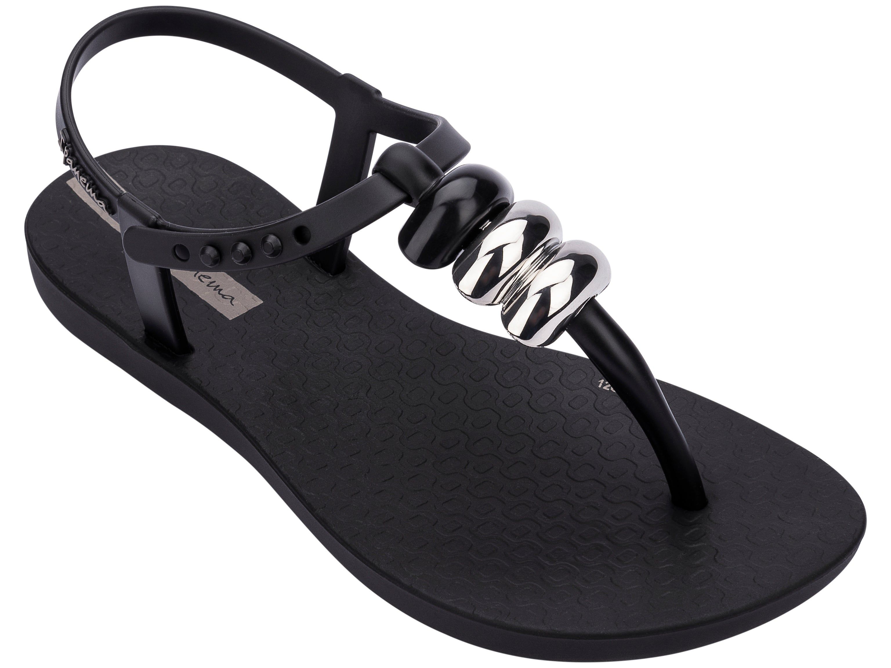 Black / Grey Ipanema Class Sandal | 5790DOXTM