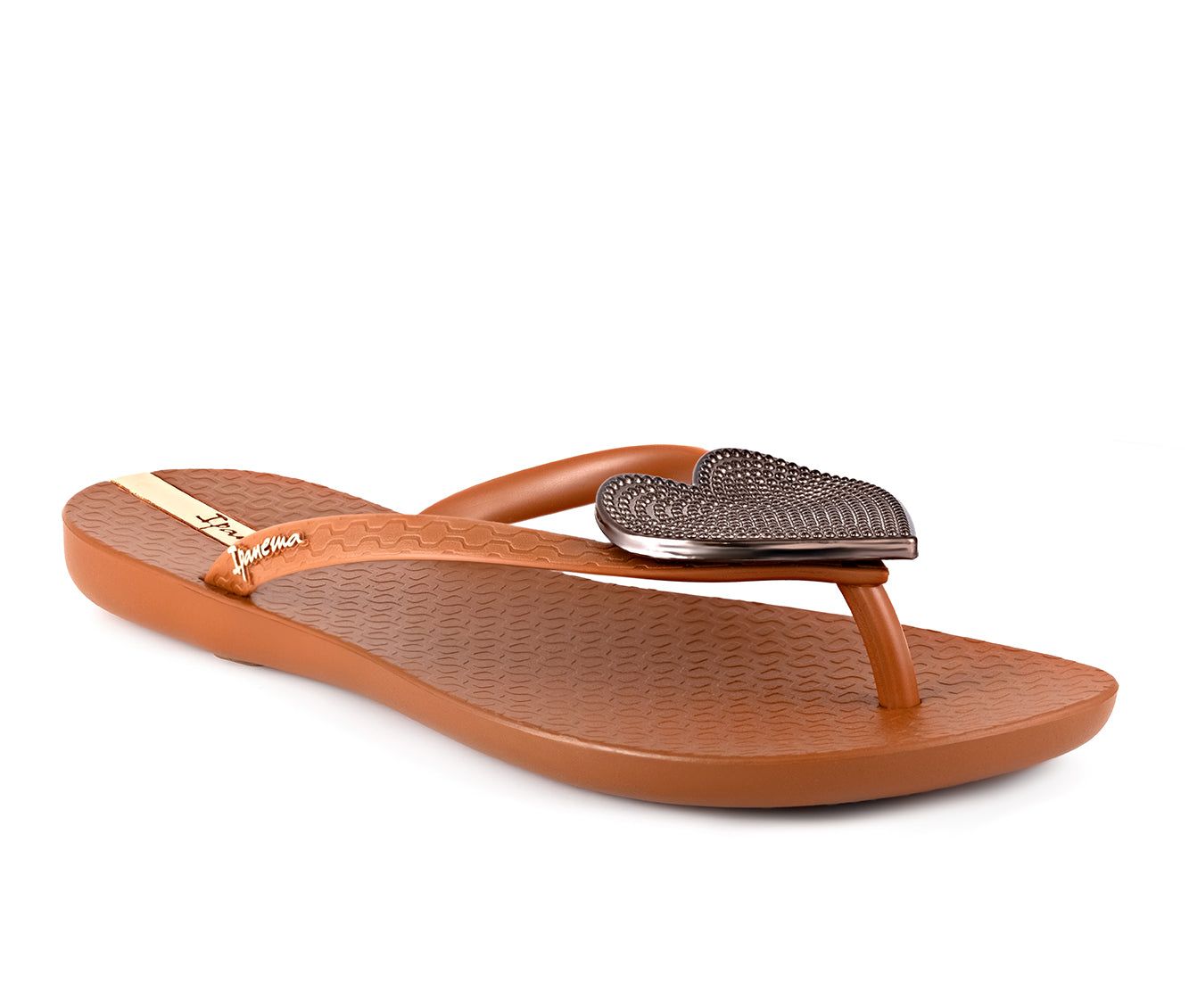 Brown / Brown Ipanema Wave Heart | 0891SXAML