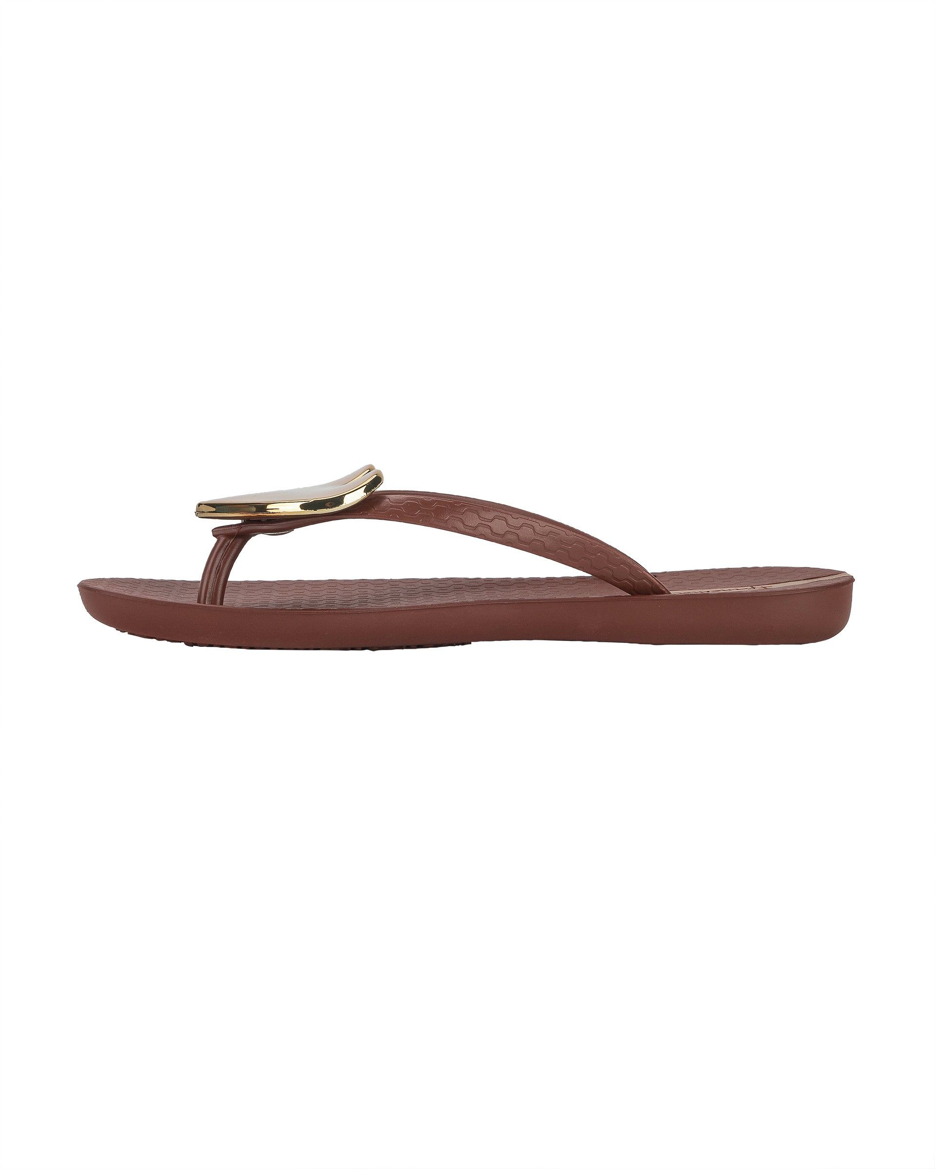 Brown / Brown / Gold Ipanema Wave Heart | 1540RELKA