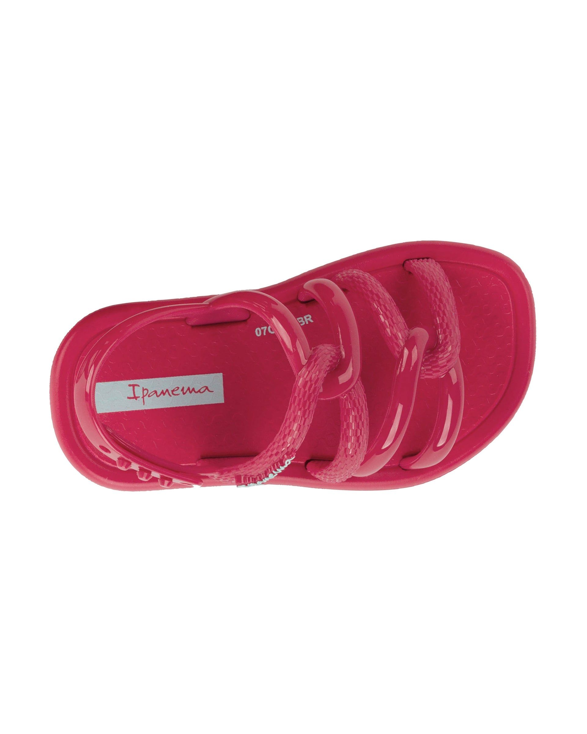 Dark Pink Ipanema Meu Sol Sandal | 1762OMFRE