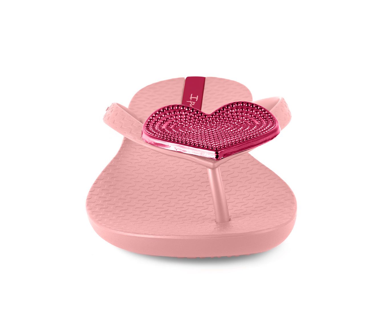 Pink / Red Ipanema Wave Heart | 0416RTIKB