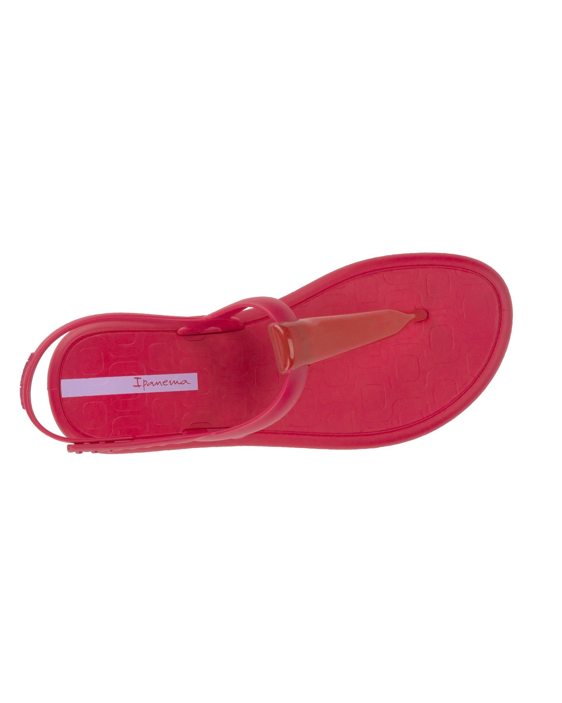 Red / Red Ipanema Glossy Sandal | 8350FUKVA