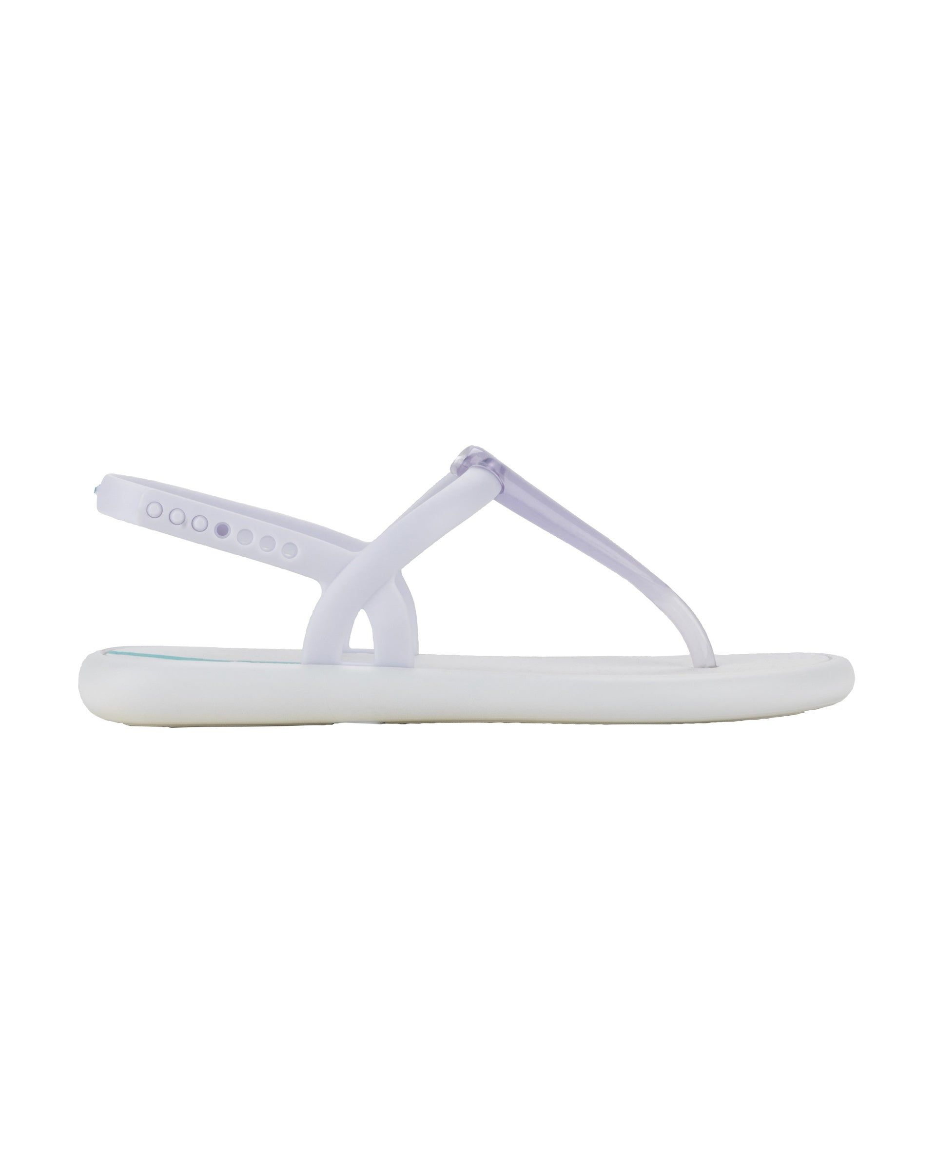 White Ipanema Glossy Sandal | 3024RIOJE