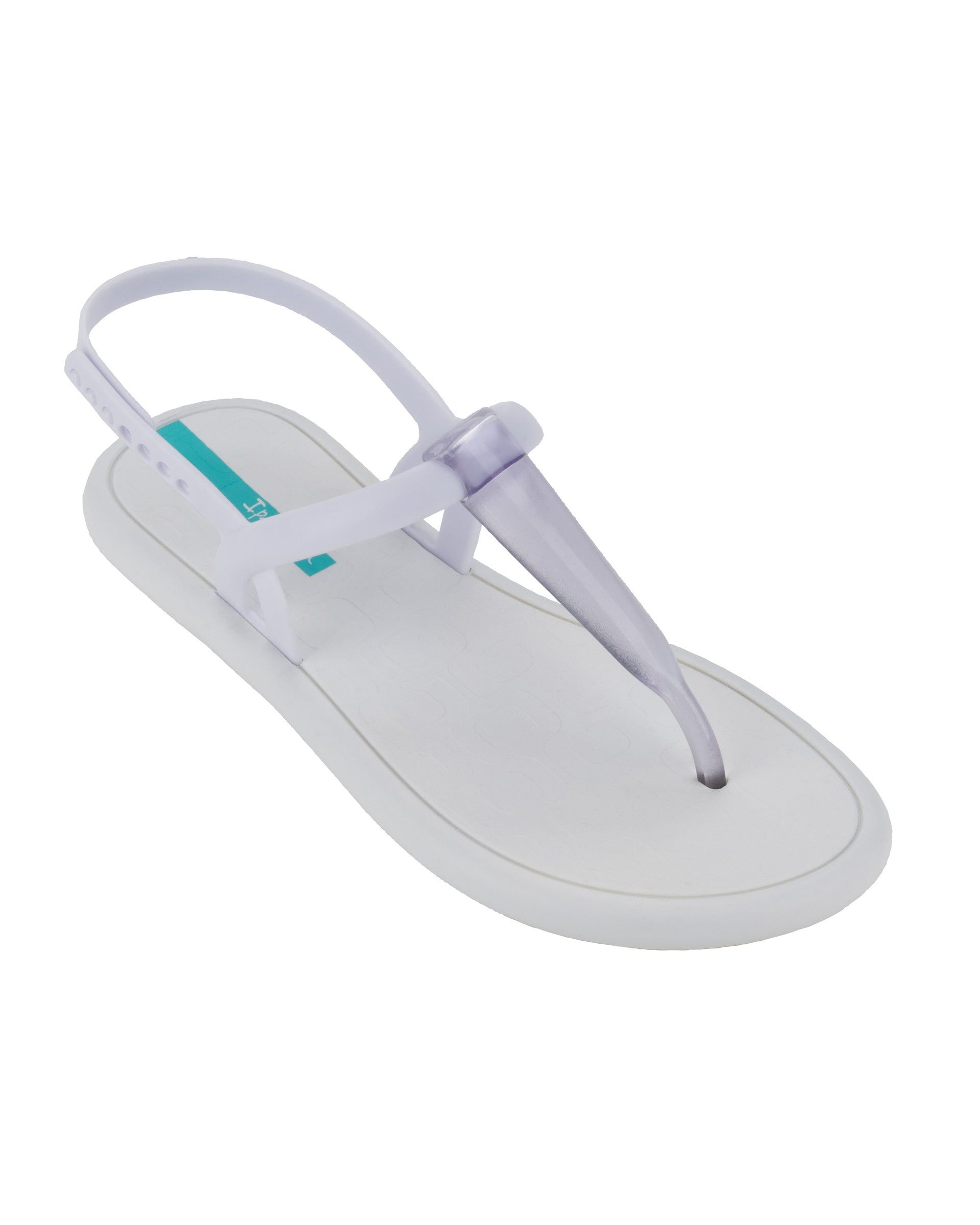 White Ipanema Glossy Sandal | 3024RIOJE